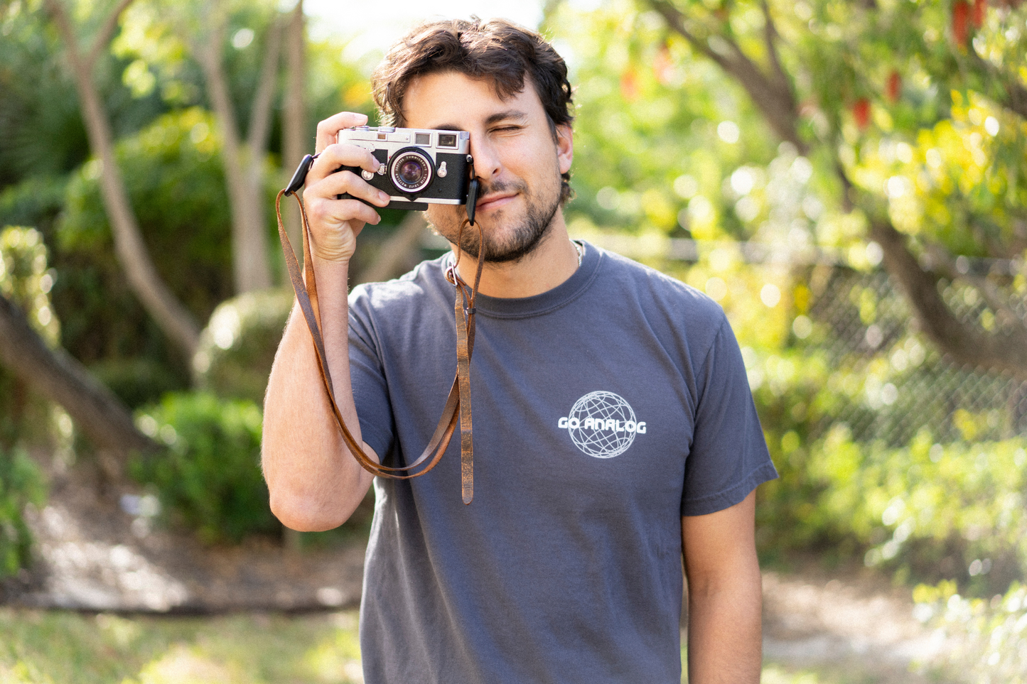 The Future Is Analog Tee (Graphite)