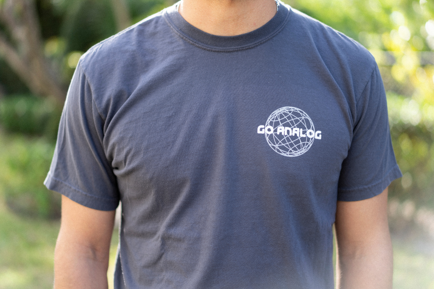 The Future Is Analog Tee (Graphite)