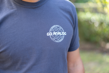 The Future Is Analog Tee (Graphite)