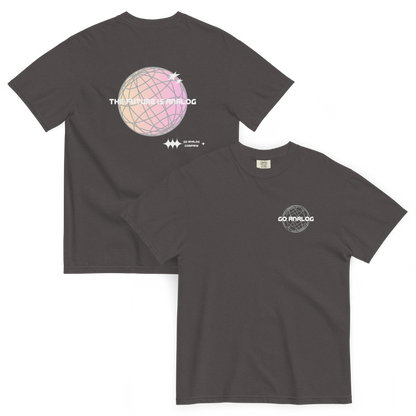 The Future Is Analog Tee (Graphite)